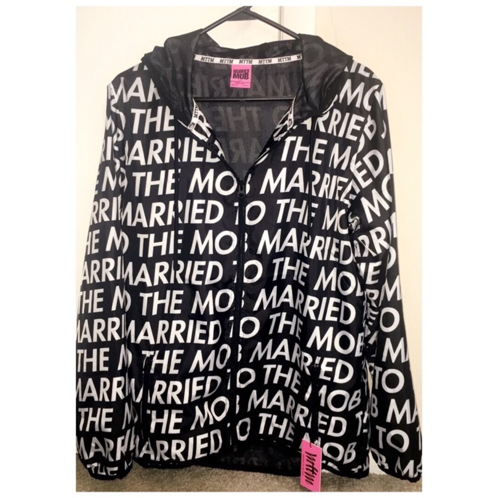 Married To The Mob Windbreaker